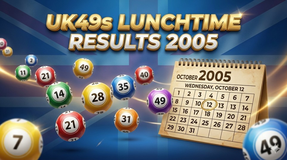 Lunchtime Results for Year 2005